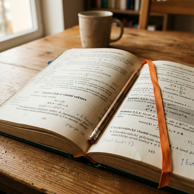 Učebnice matematiky a češtiny
